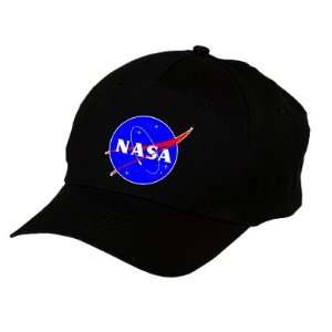  NASA   Meatball Insignia Printed Baseball Cap Black 