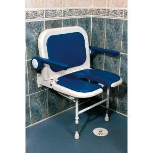  AKW Medicare Deluxe Extra Wide Fold Up U Shower Seat 