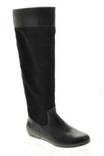 FAMOUS CATALOG C. Stuart Womens Mid Calf Boots Black Medium Suede 6.5 