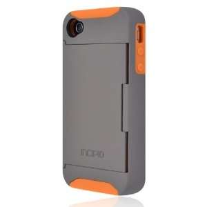 Incipio iPhone 4s Stowaway Case   Grey/Orange Apple iPhone 4s 