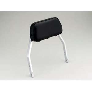   Chrome Backrest with Pad (Low, Plain Traditional). OEM 08F75 MCV 120