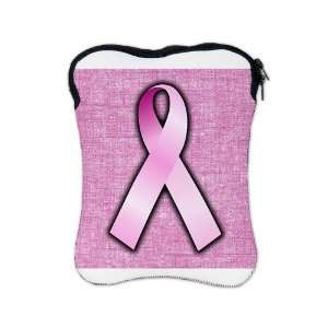  iPad 1 2 & New iPad 3 Sleeve Case 2 Sided Breast Cancer 