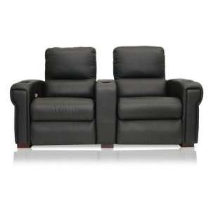   Matinee Black Leather Motorized Home Theater Lounger Collection by