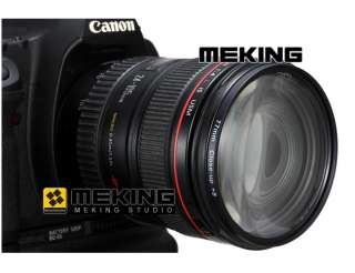 Macro Close Up Lens Filter 52mm +8 for Canon Nikon Lens  