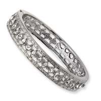 Platinum Plating Jackie Kennedy Engagement 8 Bracelet  