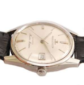 JAEGER LECOULTRE MASTER MARINE STEEL AUTOMATIC DATE ALL ORIGINAL SWISS 