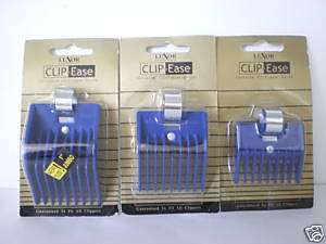 LUXOR CLIP EASE CLIPPER GUIDES / LOT OF 3each  