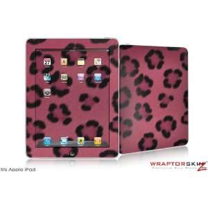  iPad Skin   Leopard Skin Pink   fits Apple iPad by 
