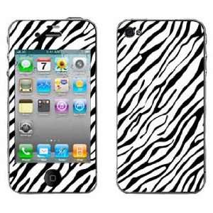  Zebra Print Pattern Skin for Apple iPhone 4 4G 4th 