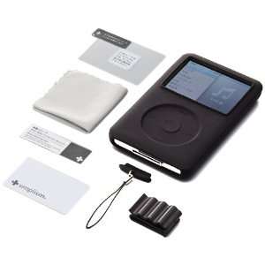   Silicone Case Set for iPod Classic, Black  Players & Accessories