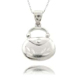  Sterling Silver Handbag Charm Pendant Jewelry
