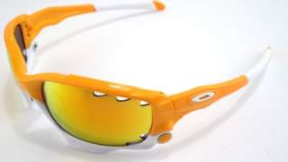 Oakley Sunglasses Jawbone Atomic Orange w/Fire Iridium Vented #04 206 