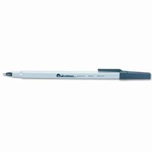  Universal  Economy Stick Ballpoint Pen, Gray Barrel 