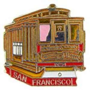  San Francisco Cable Car Pin 1 Arts, Crafts & Sewing