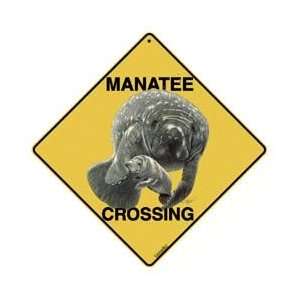  Manatee Crossing Sign Patio, Lawn & Garden