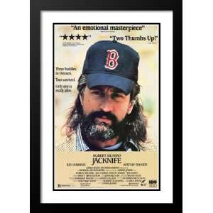 Jacknife 32x45 Framed and Double Matted Movie Poster   Style A   1989