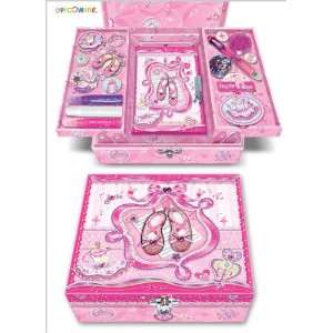  Ballerina Patterned Create Your Own Secret Diary Set in 