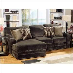  Bundle 64 Everest Two Piece Sectional Sofa in Chocolate (3 