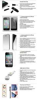 18 in 1 Accessory Bundle Pack case for Apple iPhone 4G  