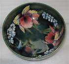 SUPERB MOORCROFT BOWL LARGE IN ORCHID PATTERN 1950S, LARGE 8 1/4