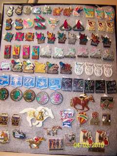 COLLECTIBLE   Derby Festival Pins and Race HORSE 1 Gold  