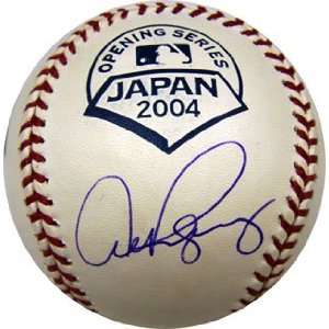    Alex Rodriguez Signed Baseball   Japan Tour 2004