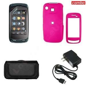  Samsung Impression A877 Combo Rubber Feel Hot Pink 