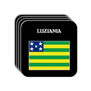 Goias   LUZIANIA Set of 4 Mini Mousepad Coasters