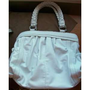  Luxy White Slouch Handbag 