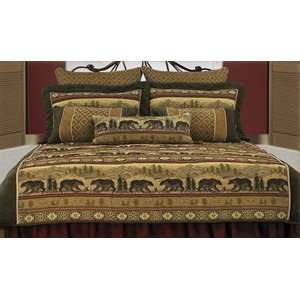  HiEnd Accents by HomeMax LG1810 Luxury Bear Chenille Suede 
