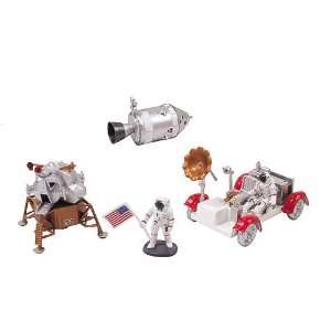   Build Model Kit   Apollo Lunar Module with Lunar Rover Toys & Games