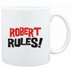 Mug White  Robert rules  Male Names