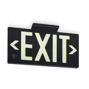  JESSUP MANUFACTURING 7062 B Exit Sign,Double Face,50 Ft 