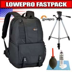  Lowepro Fastpack 250 Camera Bag (Black) + Photo / Video 