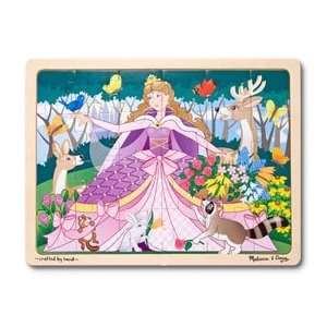  24 Pc Woodland Princess Jigsaw Puzzle   (Child) Toys 
