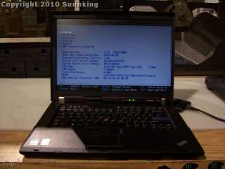 IBM Thinkpad R61 Laptop w/ 2.0GHz Core 2 Duo 15.4 LCD DVD ROM/CD RW 
