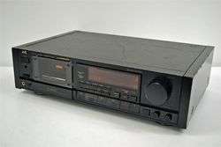 JVC 3 Head Stereo Cassette Deck Tape Player Recorder TD V711  