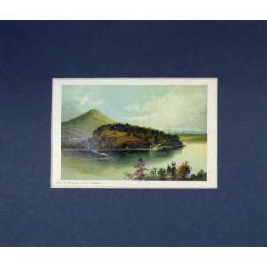   1870 Chromo Litho Print View Pass Balmaha Loch Lomond