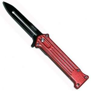 Joker Knife Spring Assisted Pocket Knives   Red 