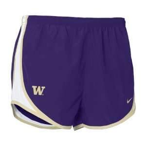  Womens Tempo Purple Washington Huskies Shorts Sports 