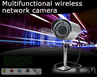   Network WIFI IP Camera Outdoor Waterproof Security LED IR Night Vision