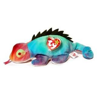   Buddy Rainbow the bright colored Tye Dyed Chameleon Toys & Games