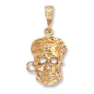  LIOR   Pendant crâne   Gold Plated Jewelry