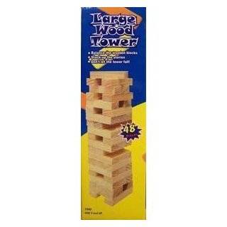  Jumbling Towers (48 Wood Pieces) Toys & Games
