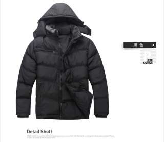 2011 Brand New Black Warm Winter Mens Clothes Coat Jacket Cotton 