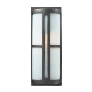  Trevot Collection Graphite 1 Light 7 Outdoor Sconce 42395 
