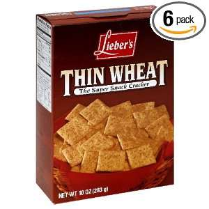 Liebers Snacks Wheat, 10 Ounce (Pack of Grocery & Gourmet Food