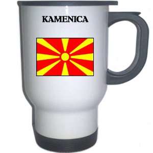  Macedonia   KAMENICA White Stainless Steel Mug 