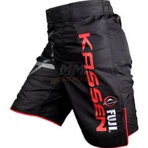  Fuji Kassen Black Fight Shorts