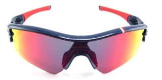 New Oakley Sunglasses Radar Path Dark Blue +Red Iridium Team USA 24 